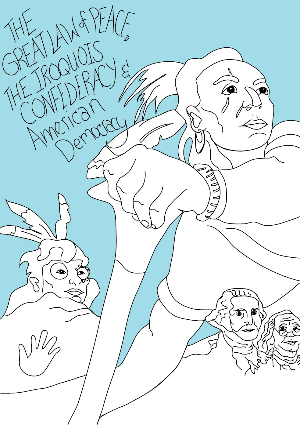 The Great Law of Peace & American Democracy poster